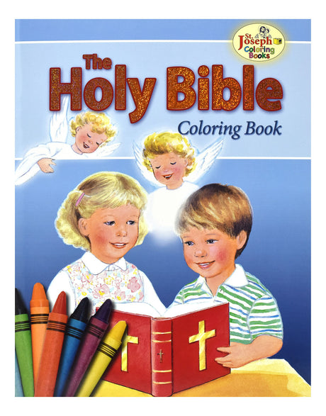 The Holy Bible Coloring Book - Catholic Book - Chiarelli's Religious Goods & Church Supply