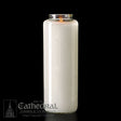 5 & 6-Day Glass Votive Candle (Crystal or Colored) - Cathedral Candle - Chiarelli's Religious Goods & Church Supply