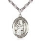 Sterling Silver Saint Augustine Medal - Bliss - Chiarelli's Religious Goods & Church Supply