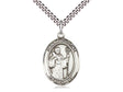 Sterling Silver Saint Augustine Medal - Bliss - Chiarelli's Religious Goods & Church Supply