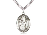 Sterling Silver Saint Augustine Medal - Bliss - Chiarelli's Religious Goods & Church Supply