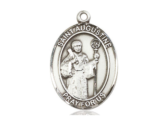 Sterling Silver Saint Augustine Medal - Bliss - Chiarelli's Religious Goods & Church Supply