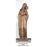 Our Lady and Child Statue - Full Round - Demetz - Chiarelli's Religious Goods & Church Supply