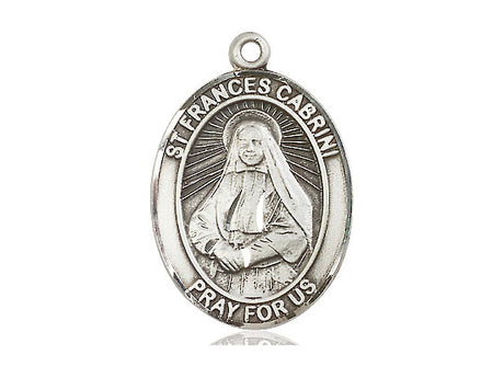 Saint Frances Cabrini Sterling Silver Medal - Bliss - Chiarelli's Religious Goods & Church Supply