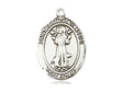Sterling Silver Patron Saint Francis of Assisi Medal - Bliss - Chiarelli's Religious Goods & Church Supply