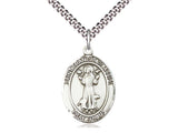 Sterling Silver Patron Saint Francis of Assisi Medal - Bliss - Chiarelli's Religious Goods & Church Supply