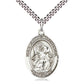 Saint Gabriel the Archangel Sterling Silver Medal - Bliss - Chiarelli's Religious Goods & Church Supply