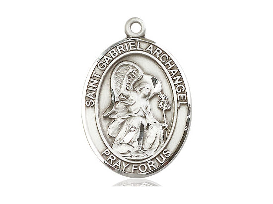Saint Gabriel the Archangel Sterling Silver Medal - Bliss - Chiarelli's Religious Goods & Church Supply