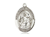 Saint Gabriel the Archangel Sterling Silver Medal - Bliss - Chiarelli's Religious Goods & Church Supply