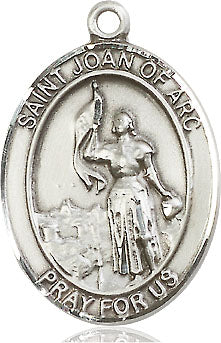St Joan of Arc - Oval Patron Saint Series - Bliss - Chiarelli's Religious Goods & Church Supply