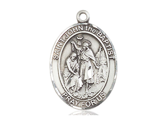 St John the Baptist Oval Patron Series - Bliss - Chiarelli's Religious Goods & Church Supply