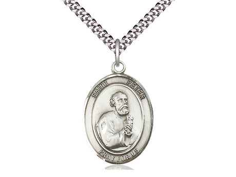 St Peter the Apostle Oval Patron Series - Bliss - Chiarelli's Religious Goods & Church Supply