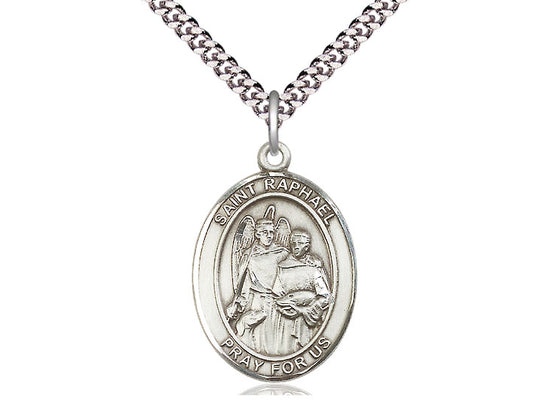 St Raphael the Archangel Oval Patron Series - Bliss - Chiarelli's Religious Goods & Church Supply