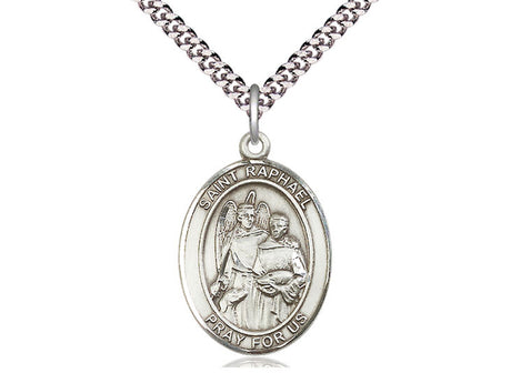 St Raphael the Archangel Oval Patron Series - Bliss - Chiarelli's Religious Goods & Church Supply