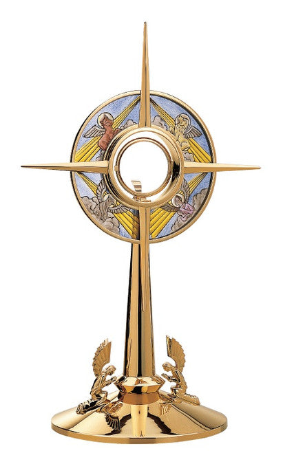Molina - Stained Glass Four Evangelists Monstrance | 7200