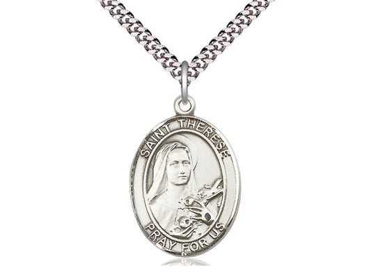 St Therese of Lisieux Oval Patron Series - Bliss - Chiarelli's Religious Goods & Church Supply