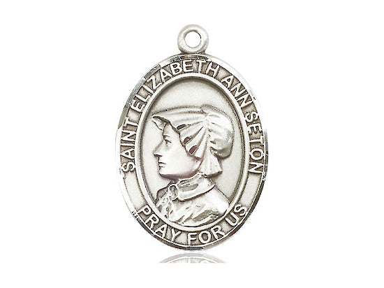 Sterling Silver Saint Elizabeth Ann Seton Medal - Bliss - Chiarelli's Religious Goods & Church Supply