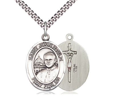 St John Paul II Oval Patron Series - Bliss - Chiarelli's Religious Goods & Church Supply