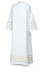 Alb - White - Beige Lace Banding - SLB73 - Slabbinck - Chiarelli's Religious Goods & Church Supply