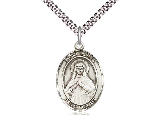 St Olivia Oval Patron Series - Bliss - Chiarelli's Religious Goods & Church Supply
