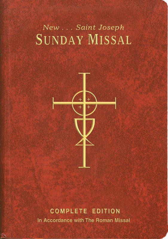 ST. JOSEPH SUNDAY MISSAL - Catholic Book - Chiarelli's Religious Goods & Church Supply