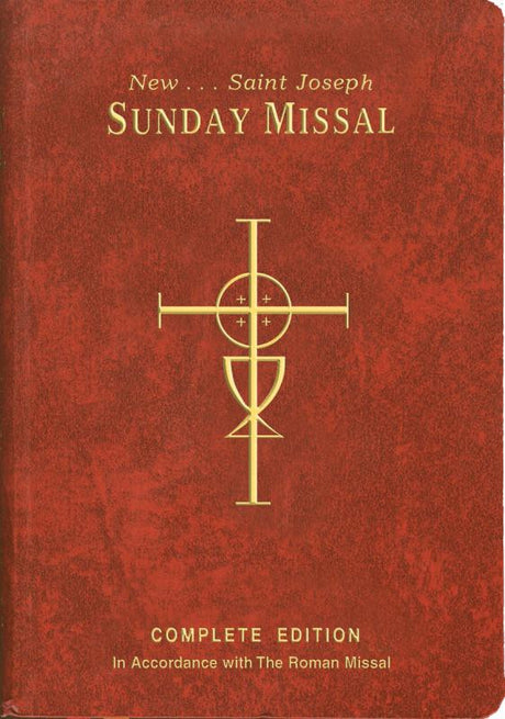 ST. JOSEPH SUNDAY MISSAL - Catholic Book - Chiarelli's Religious Goods & Church Supply