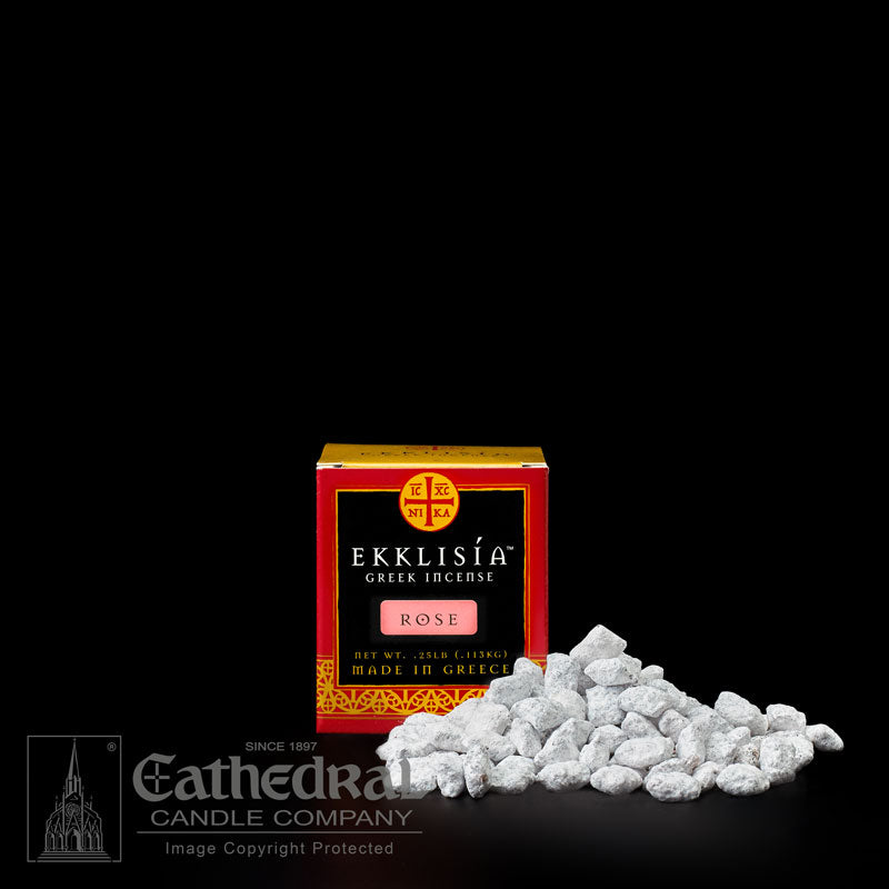 Ekklisia Incense - Rose - Cathedral Candle - Chiarelli's Religious Goods & Church Supply