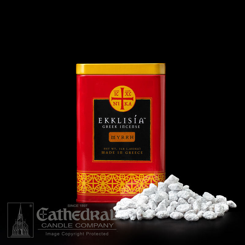 Ekklisia Incense - Myrrh - Cathedral Candle - Chiarelli's Religious Goods & Church Supply