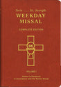ST. JOSEPH WEEKDAY MISSAL (Vol. I/Advent to Pentecost) - Catholic Book - Chiarelli's Religious Goods & Church Supply