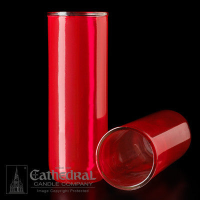 Inserta | Lite Reusable Globe | 5-6-7 Day | All Colors - Cathedral Candle - Chiarelli's Religious Goods & Church Supply