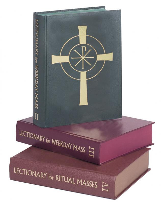 LECTIONARY - WEEKDAY MASS (Set of 3/Chapel)* - Catholic Book - Chiarelli's Religious Goods & Church Supply