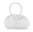 White Satin Chalice Brocade Purse w/ Bow - Hirten - Chiarelli's Religious Goods & Church Supply