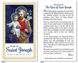 Year of Saint Joseph Prayer Cards - Pack of 100 - Chiarelli's Religious Good's & Church Supply  - Chiarelli's Religious Goods & Church Supply