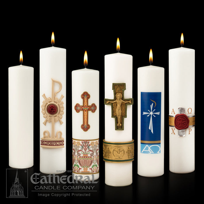 Christ Candles | All Types - Cathedral Candle - Chiarelli's Religious Goods & Church Supply