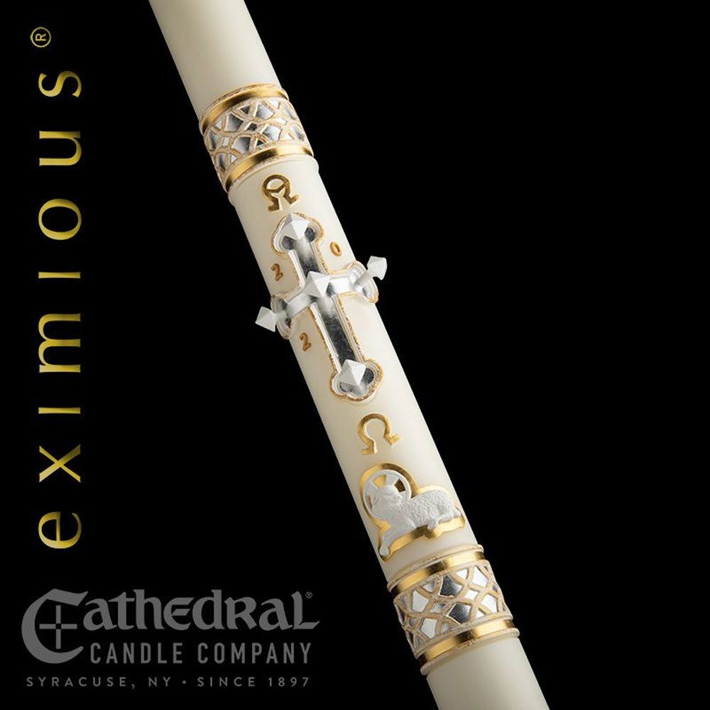 Eximious Collection | Merciful Lamb Paschal Candle – Chiarelli's ...