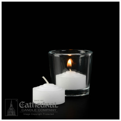 Devotional Candles - Best Quality Votive Lights | Tapered - Cathedral Candle - Chiarelli's Religious Goods & Church Supply