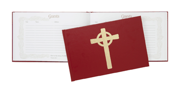 Mass Guest Book - 9" x 6" - FXM - Chiarelli's Religious Goods & Church Supply