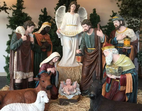 Heaven's Majesty Nativity Set - 12 pc. - Catholic Supply of St. Louis - Chiarelli's Religious Goods & Church Supply