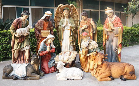 Heaven's Majesty Nativity Set - 12 pc. - Catholic Supply of St. Louis - Chiarelli's Religious Goods & Church Supply
