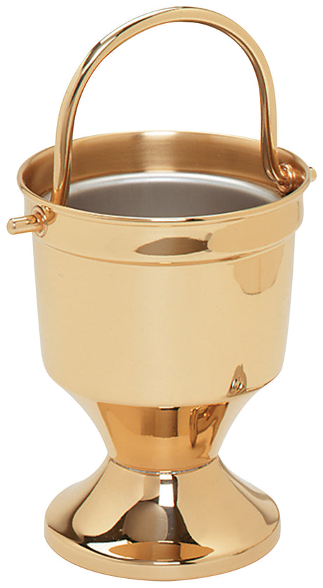 Holy Water Pot w. Sprinkler AND Liner - K164 - Koleys - Chiarelli's Religious Goods & Church Supply