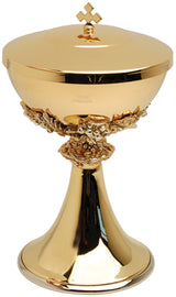 Chalice and Ciborium - Gold Plated - Koleys - Chiarelli's Religious Goods & Church Supply