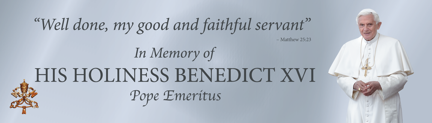 Tarjetas de oración del Papa Benedicto