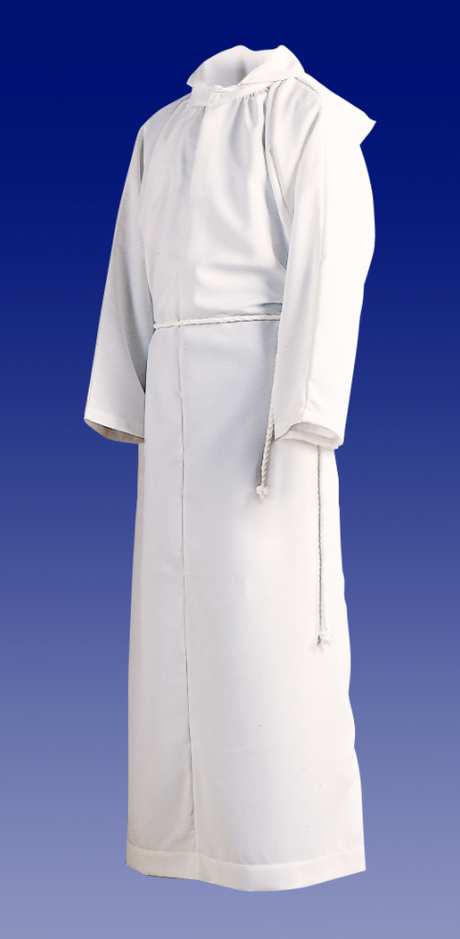 Polyester Blend Monastic Alb - AB - 205/206 - Abbey Brand - Chiarelli's Religious Goods & Church Supply