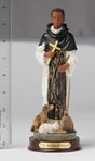 8" Martin de Porres Statue - Hand Painted - Religious Art - Chiarelli's Religious Goods & Church Supply