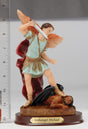 8" Saint Michael Statue - Hand Painted - Religious Art - Chiarelli's Religious Goods & Church Supply