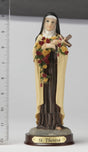 8" St. Theresa Statue - Hand Painted - Religious Art - Chiarelli's Religious Goods & Church Supply