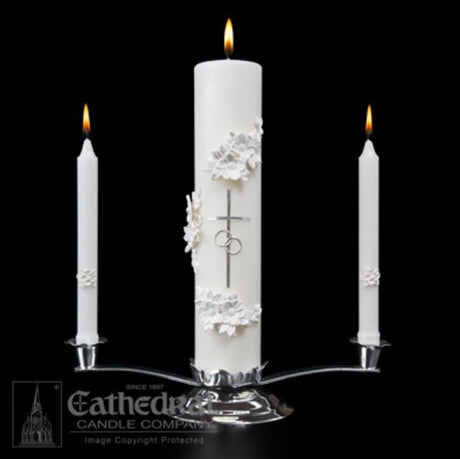 Wedding Holy Matrimony Candle Set - Cathedral Candle - Chiarelli's Religious Goods & Church Supply