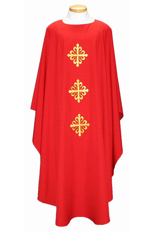 Chasuble Embroidered Front/Back - 2020 - Beau Veste - Chiarelli's Religious Goods & Church Supply