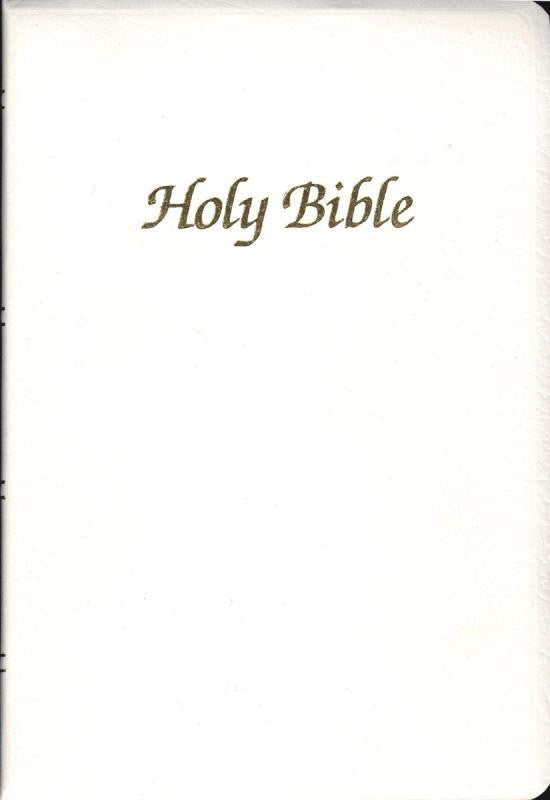 FIRST COMMUNION BIBLE - WHITE OR NAVY (INDEXED OR NON-INDEXED) - Catholic Book - Chiarelli's Religious Goods & Church Supply