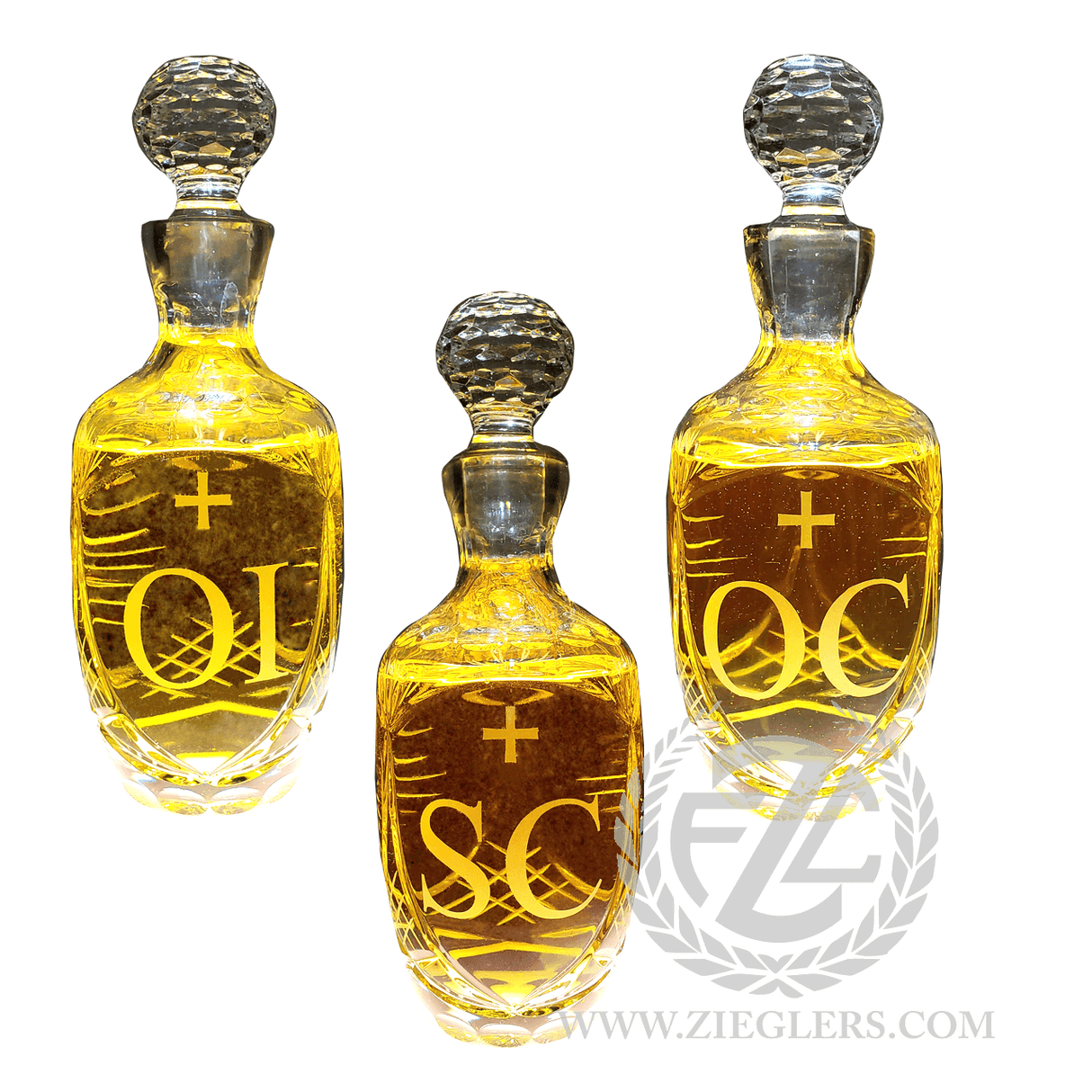 Chrismatory Set - O706 - Zieglers - Chiarelli's Religious Goods & Church Supply